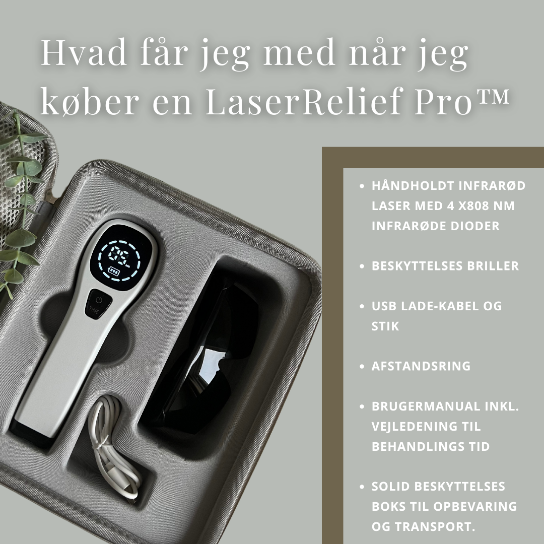 LaserRelief Pro™ - Infrarød terapi