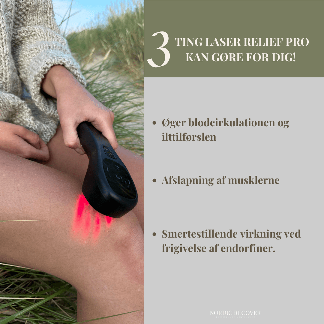 Infrarød Laser & EMS/TENS