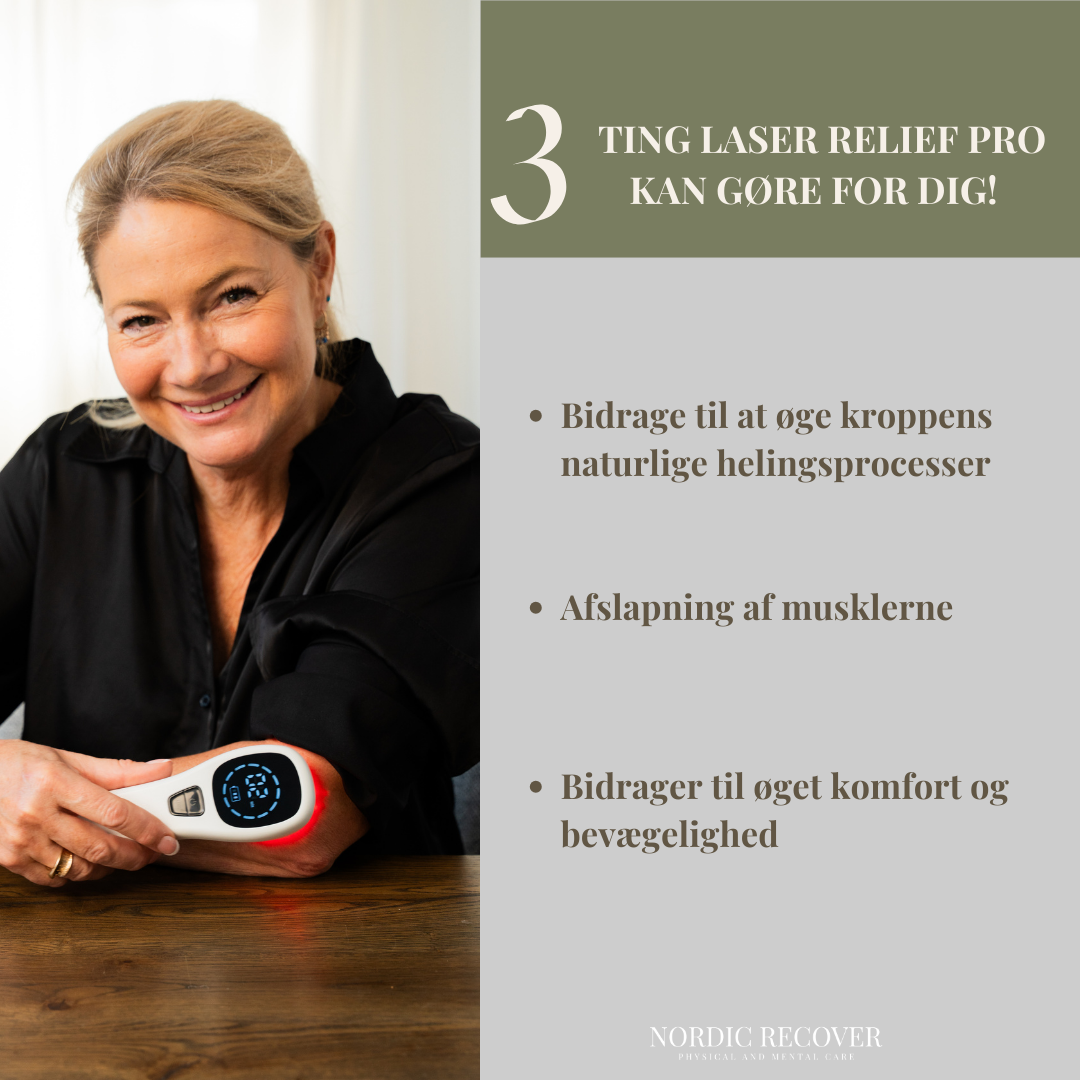 LaserRelief Pro™ - Infrarød terapi