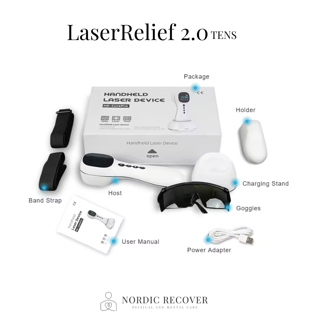 LaserRelief Pro 2.0 TENS & UltraEase Pro Bundle