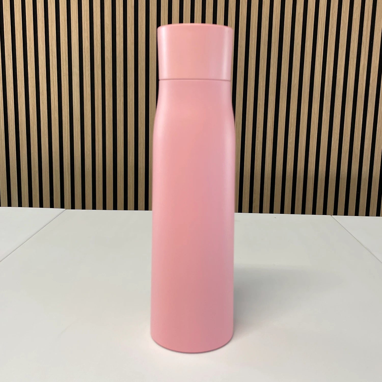 Selvrensende drikkeflaske med drikkealarm, Dush rosa