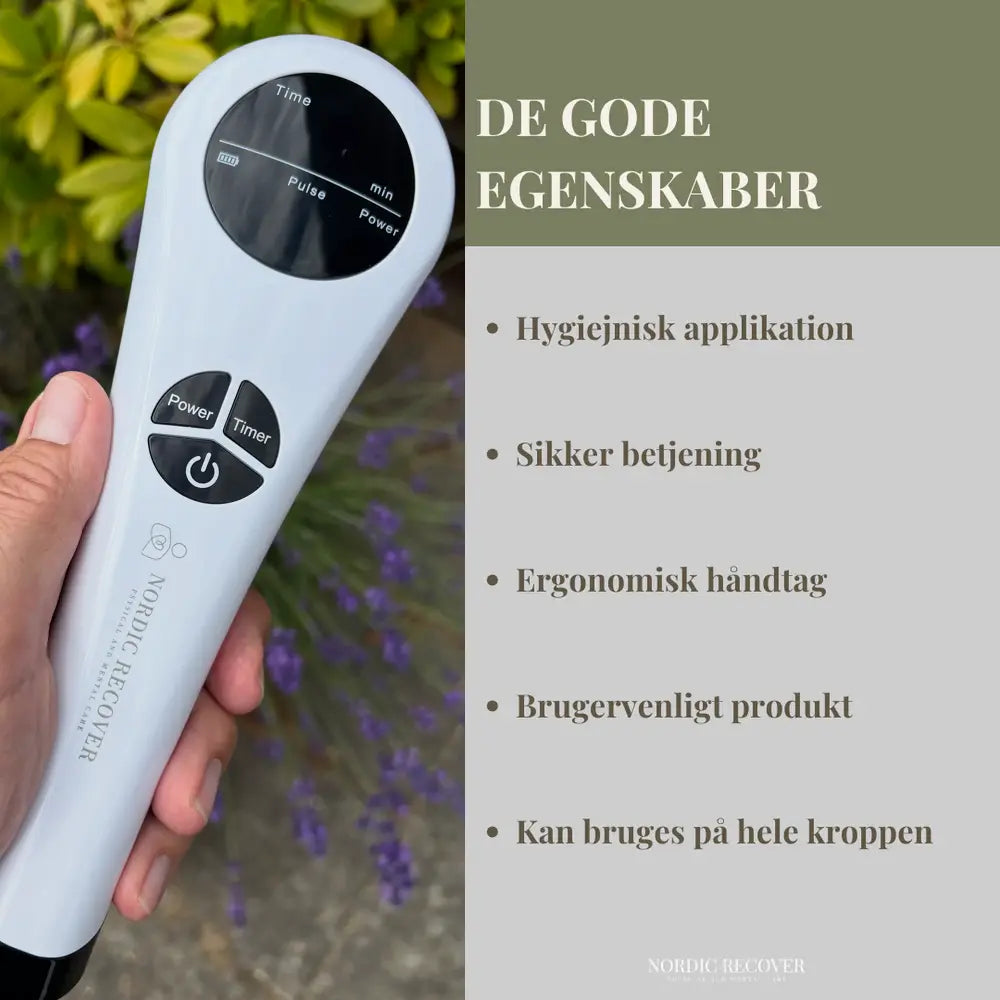 Infrarød Laser & EMS/TENS